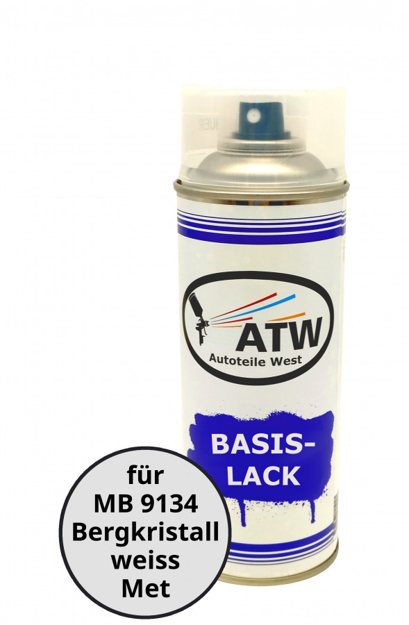 Autolack für MB 9134 Bergkristallweiss Metallic